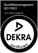 DEKRA zertifiziert - Qualitätsmanagement ISO 9001 ambulanter Bereich